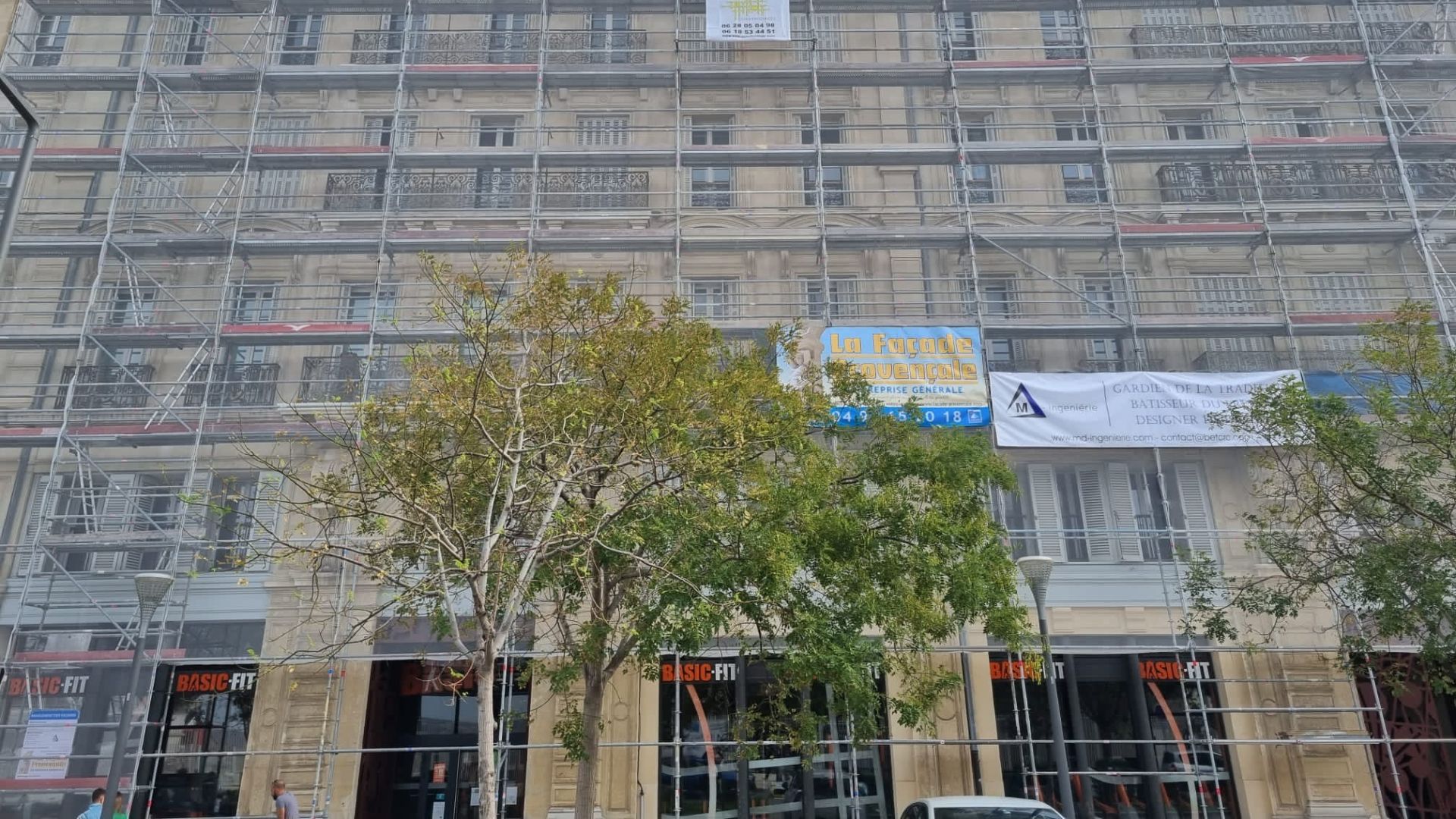 Agence M Com Marseille La Facade Provencale Marseille Ravalement Facade Isolation Travaux Immeuble Haussman